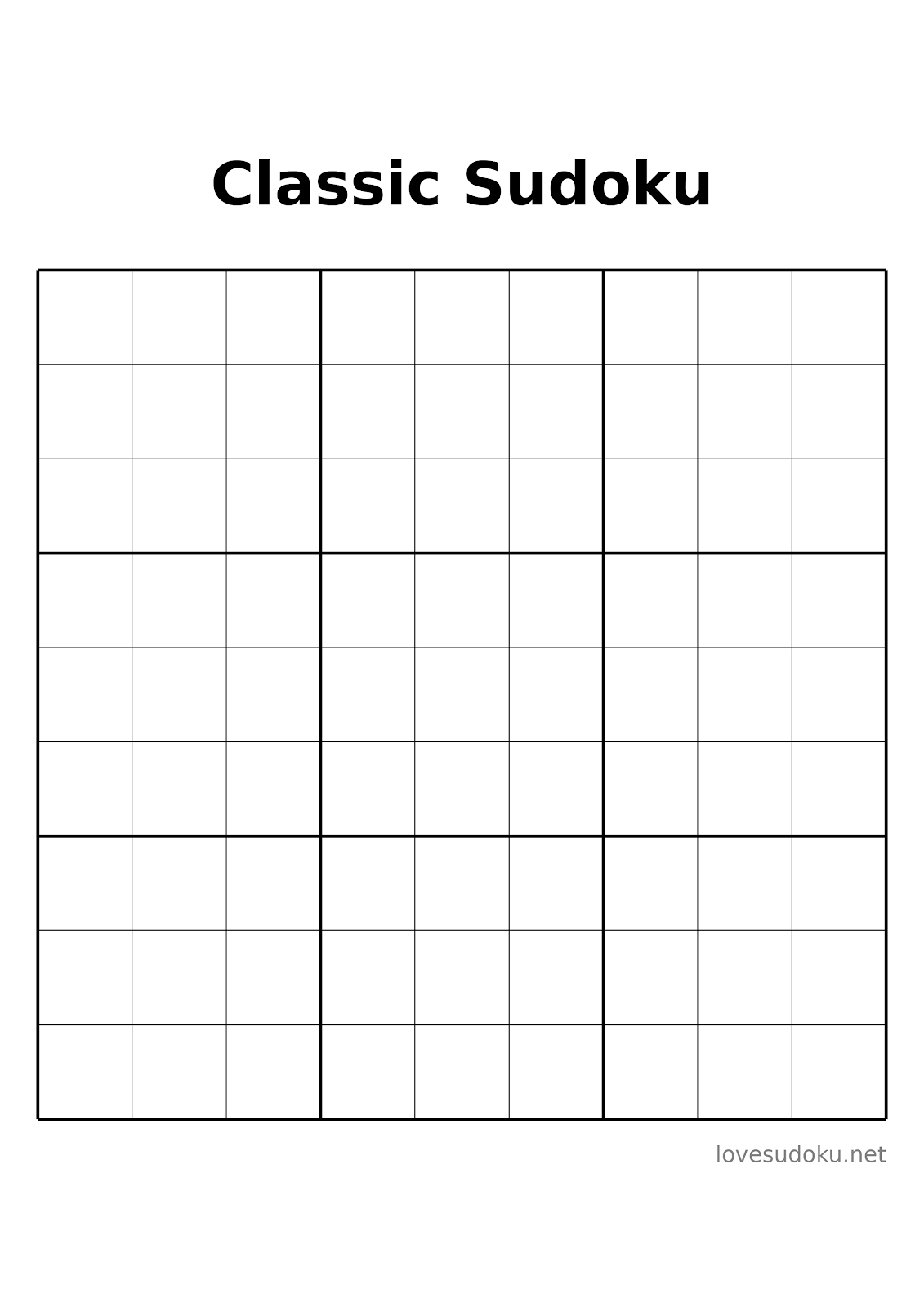 sudoku printouts with answers